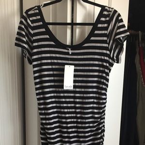 Splendid brand, form fitting tshirt dress